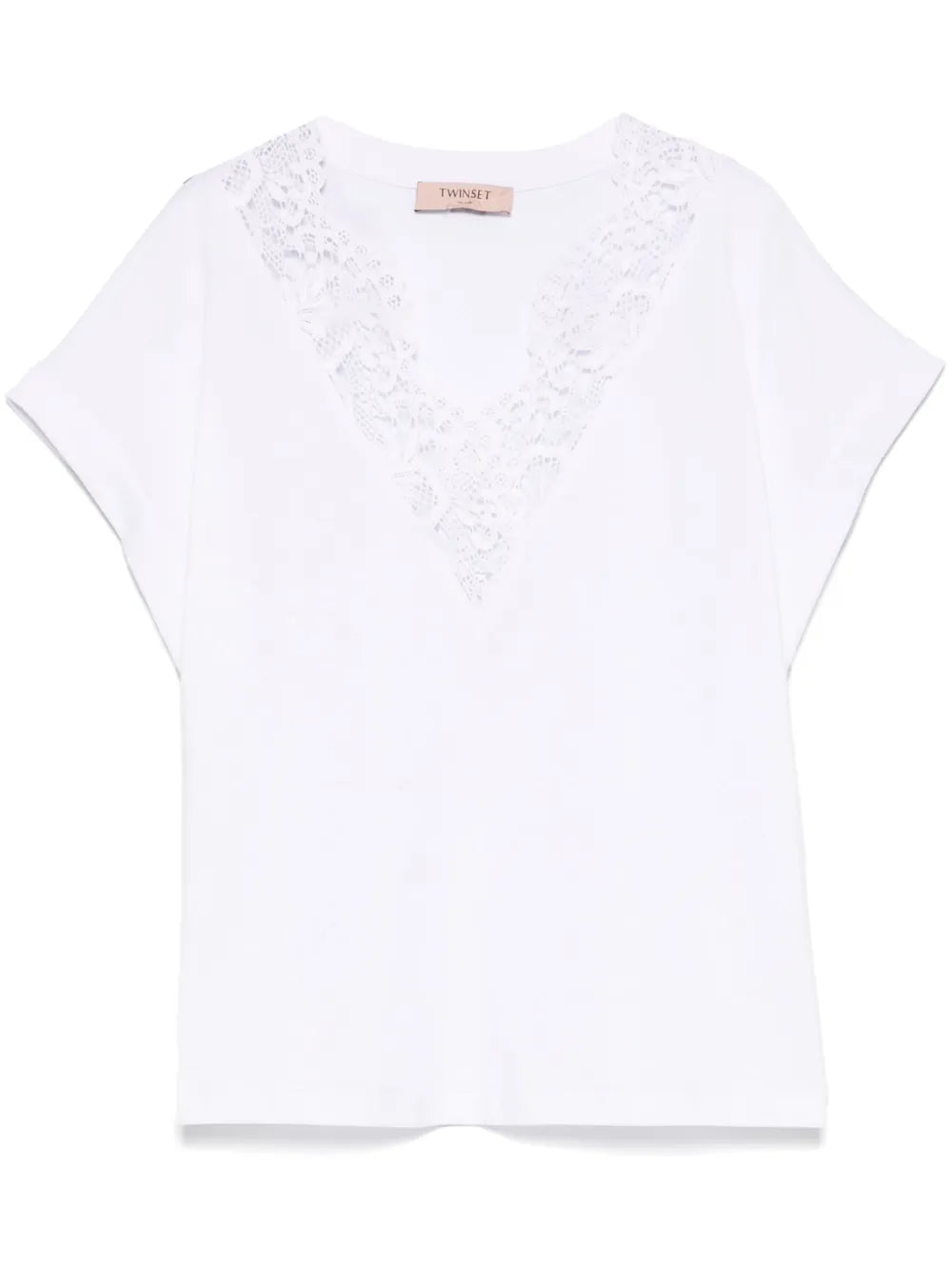 Lace-Detail T-Shirt
