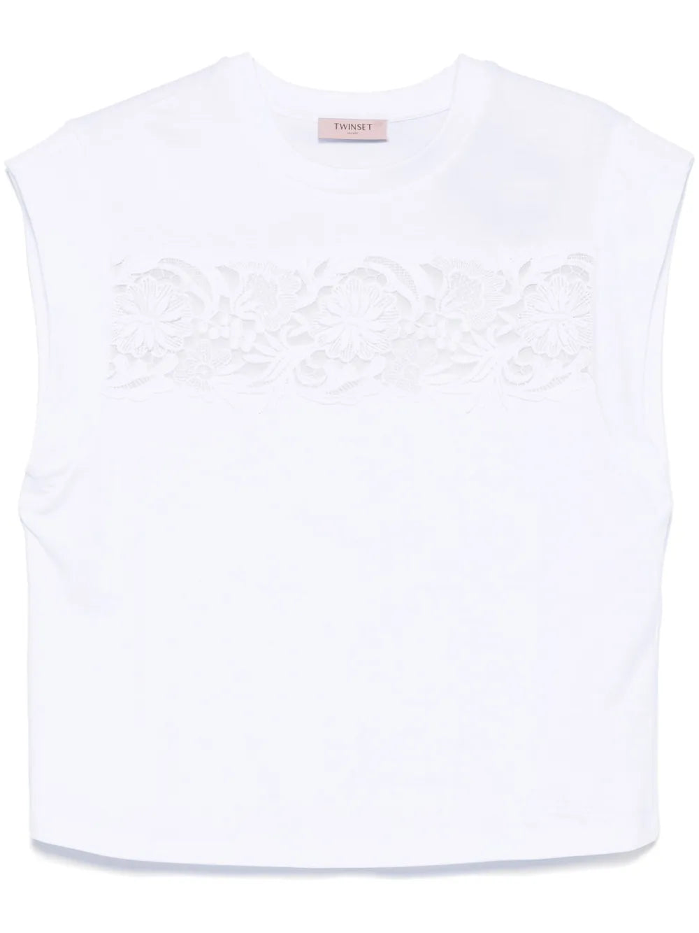 Lace-Detail T-Shirt