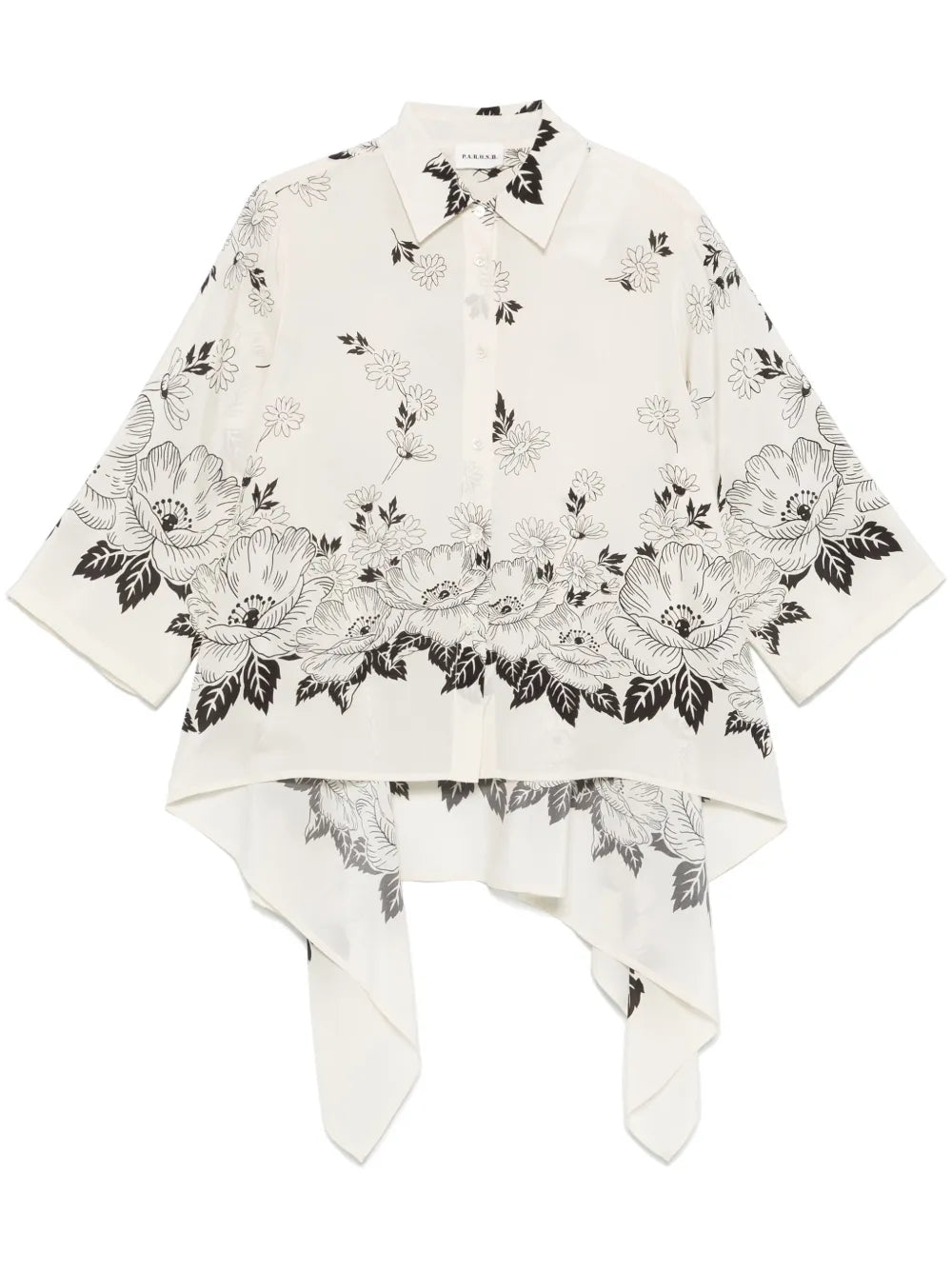 Floral-Print Shirt