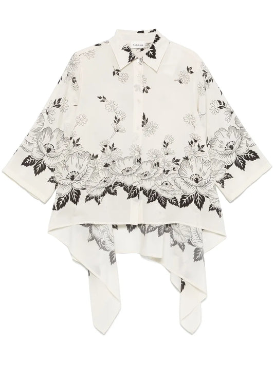 Floral-Print Shirt