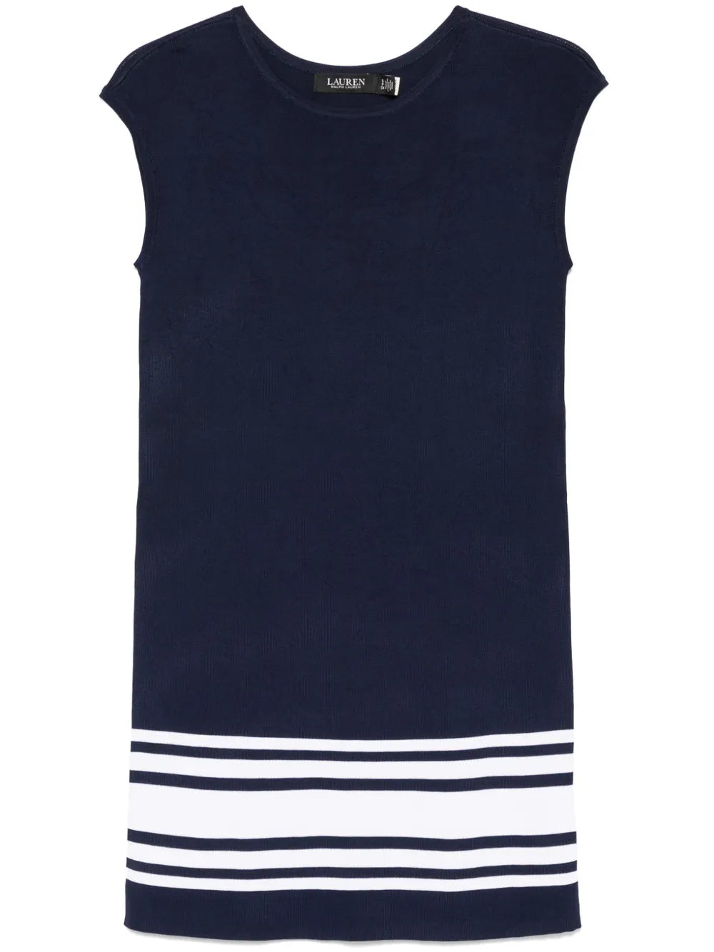 Stripe-Detail Short Dress