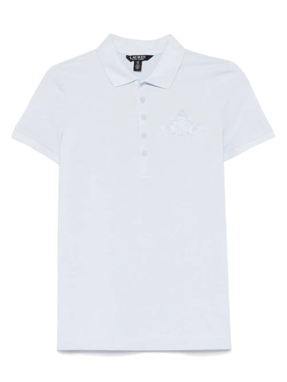 Logo-Embroidered Polo Top