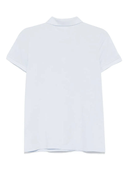 Logo-Embroidered Polo Top