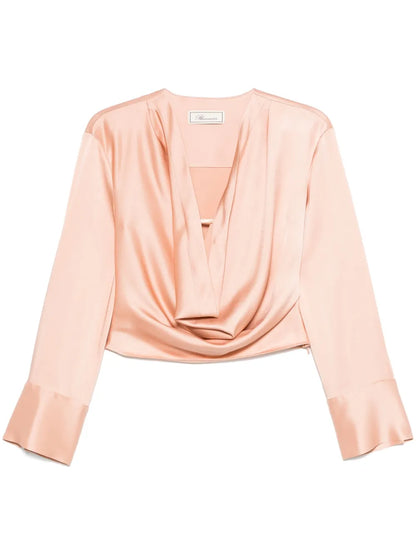 Cowl-Neck Blouse
