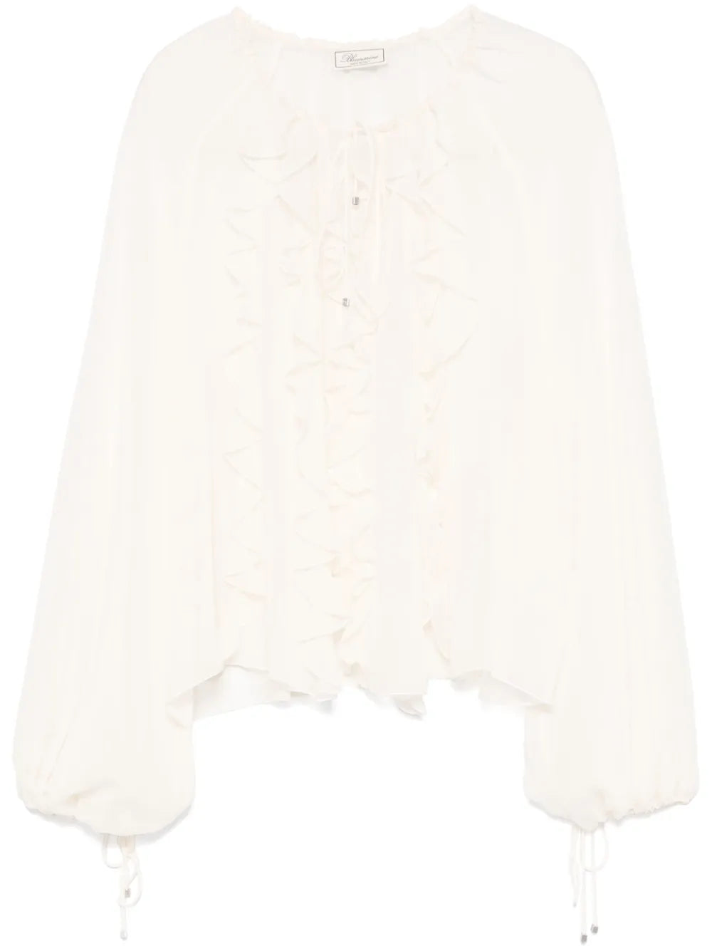 Georgette Ruffled Blouse
