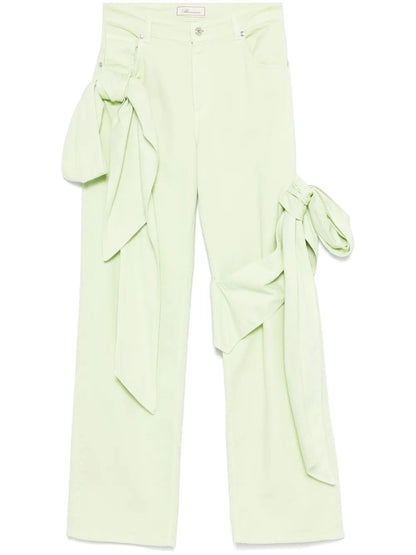 Bow-Detail Jeans