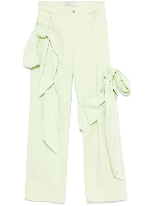 Bow-Detail Jeans
