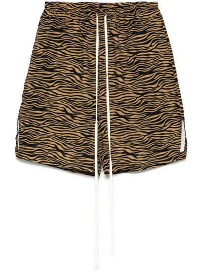 Tiger-Stripes Shorts