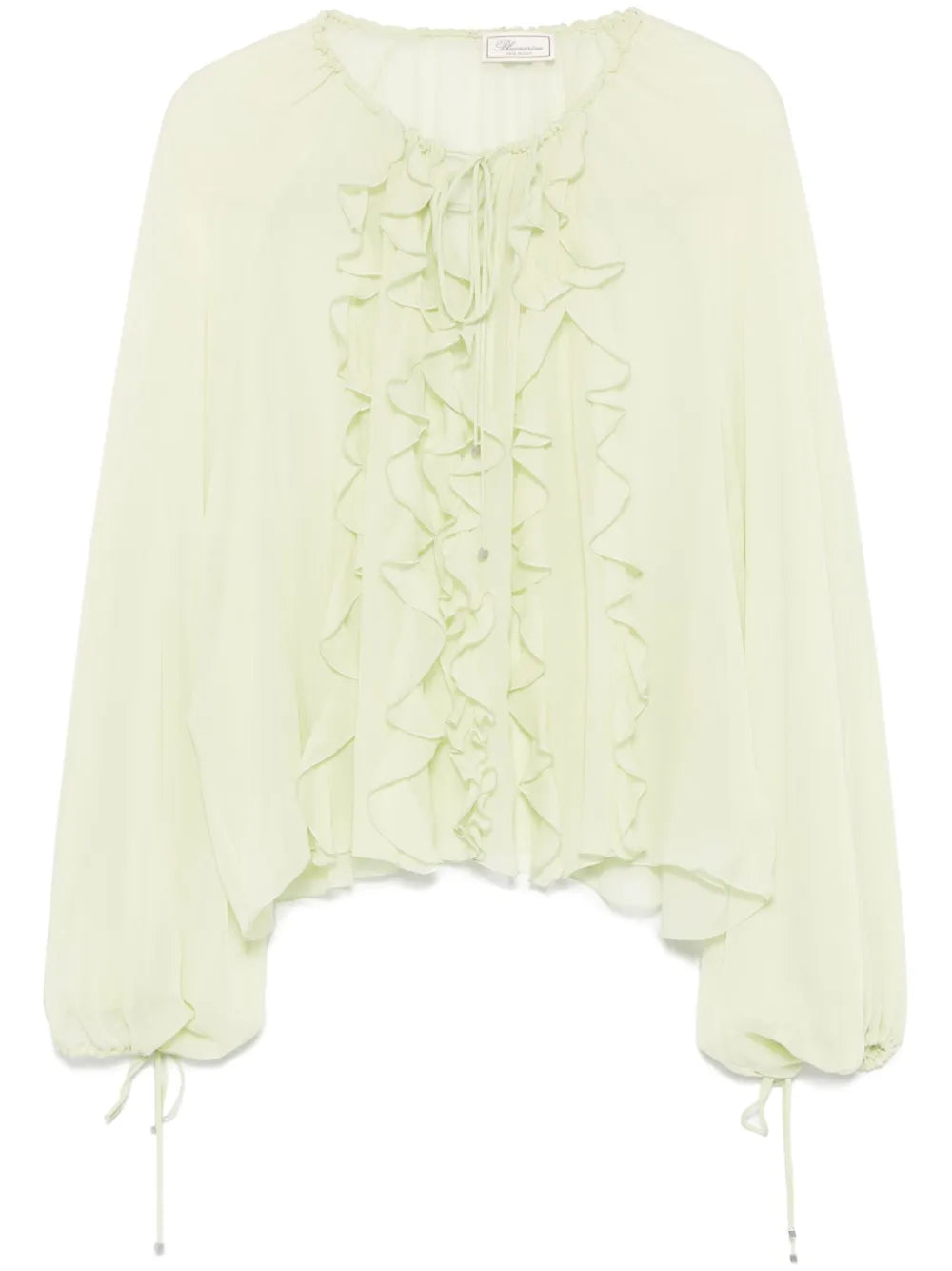 Georgette Ruffled Blouse