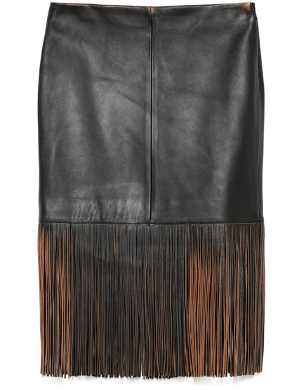 Leather Skirt