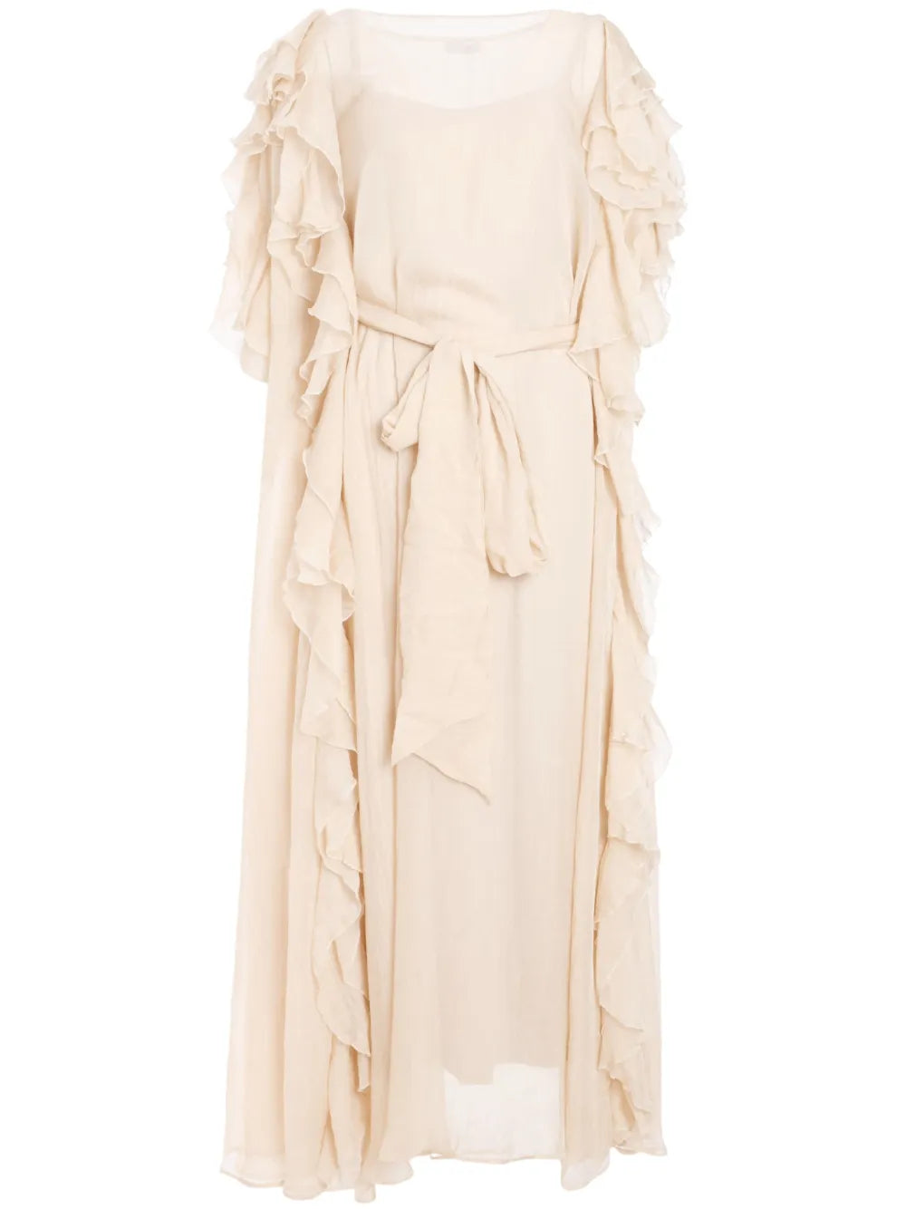 Ruffles Detachable Slip Dress