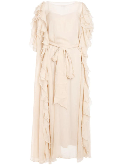 Ruffles Detachable Slip Dress