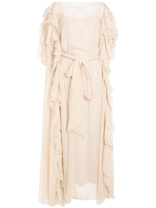 Ruffles Detachable Slip Dress