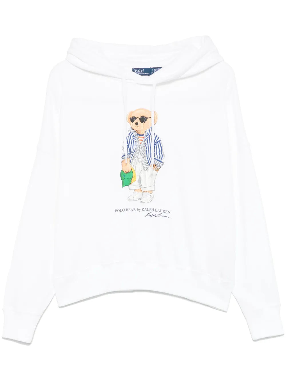 Polo Bear-Print Hoodie