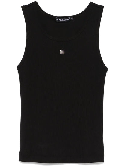 Logo-Plaque Tank Top