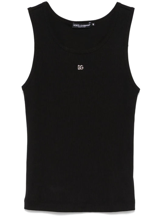 Logo-Plaque Tank Top