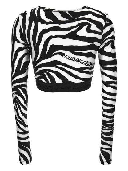 Zebra-Print T-Shirt