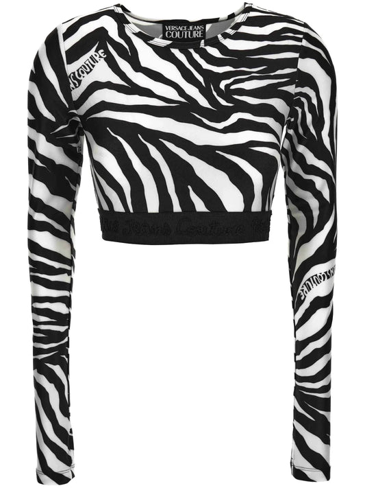 Zebra-Print T-Shirt