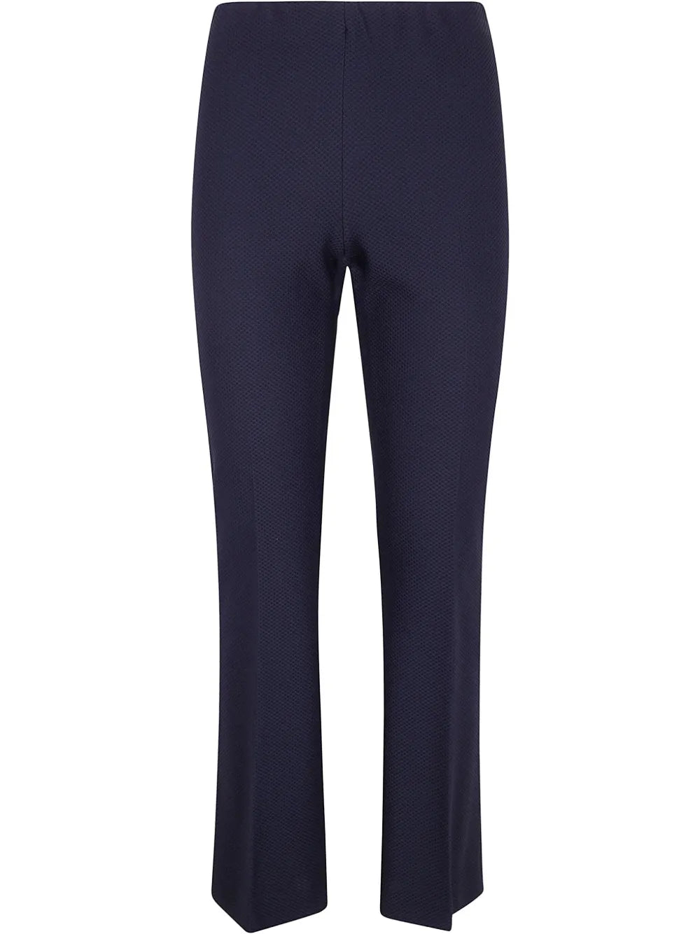 Honeycomb-Knit Trousers