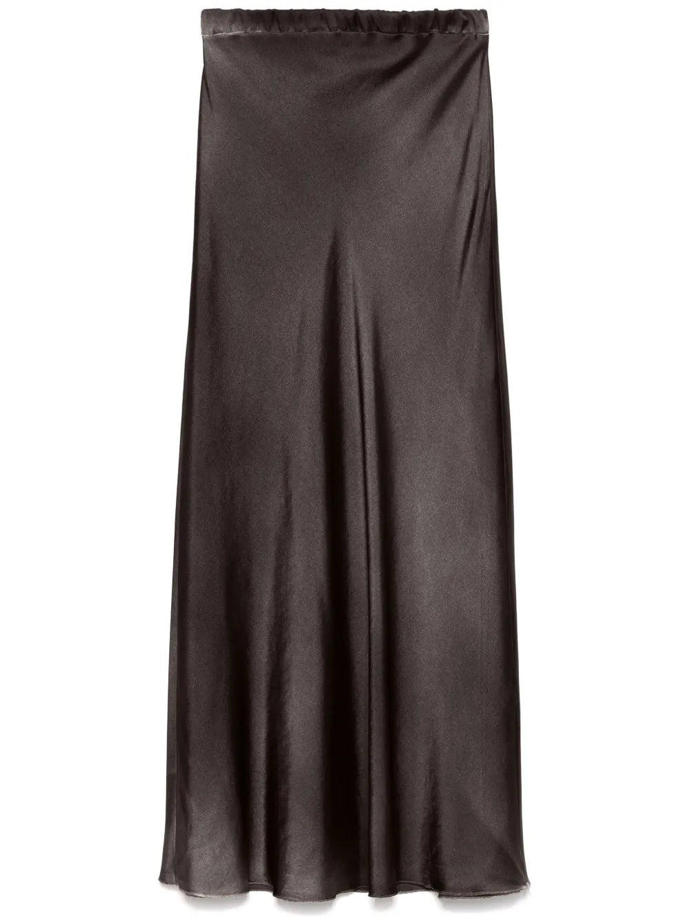 Satin Midi Skirt