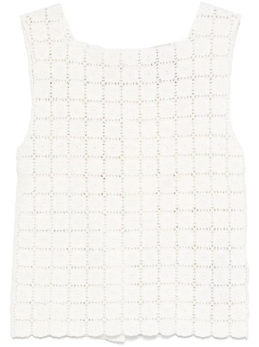 Crochet Sleeveless Top