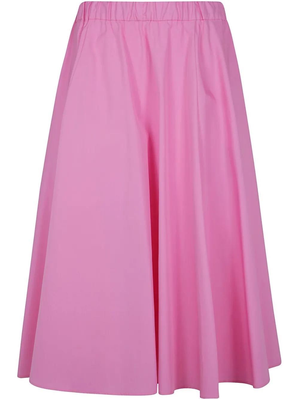 Cotton Midi Skirt
