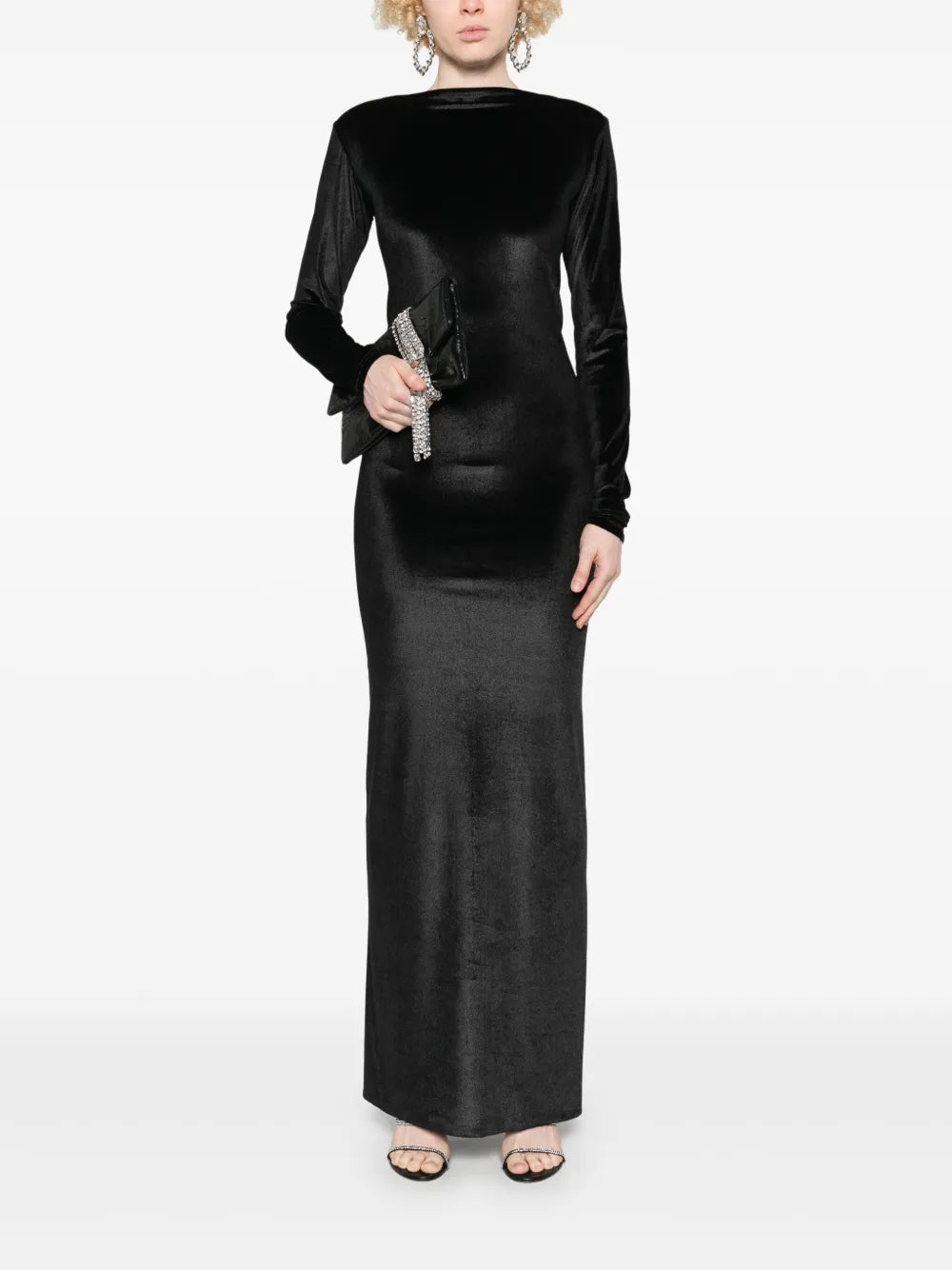 Velvet Maxi Dress