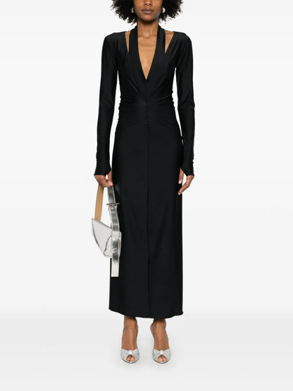 V-Neck Maxi Dress