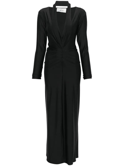 V-Neck Maxi Dress