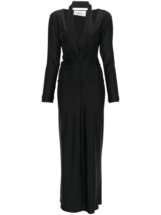 V-Neck Maxi Dress