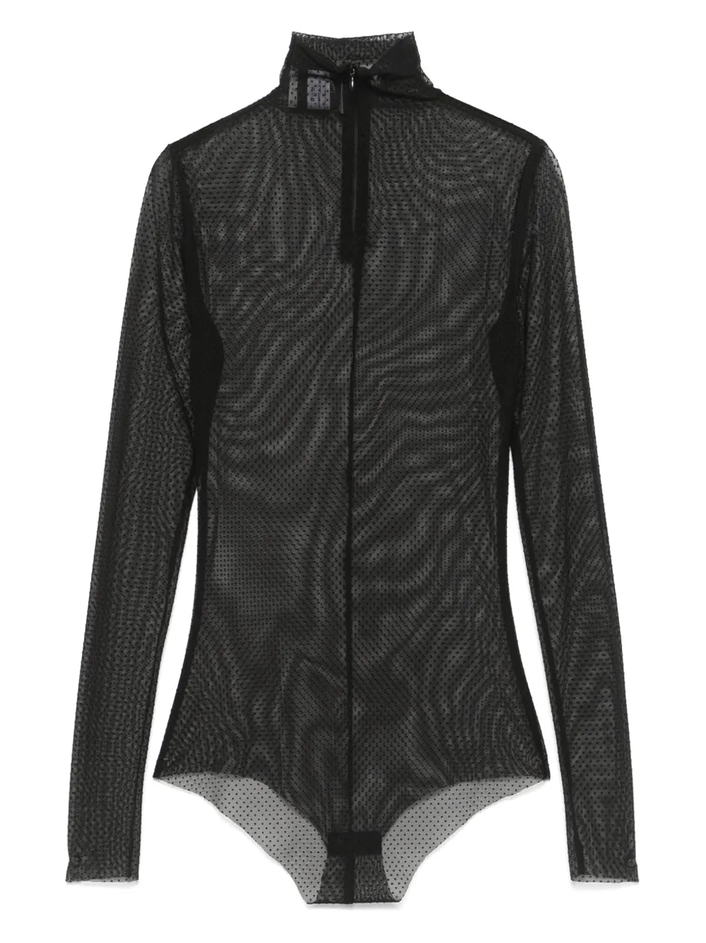 Point D'Esprit Tulle Bodysuit