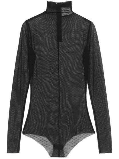 Point D'Esprit Tulle Bodysuit