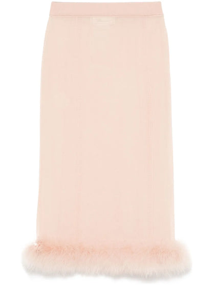 Sheer Midi Skirt