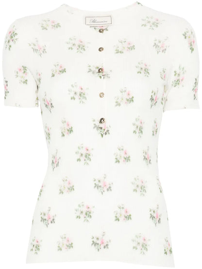 Floral-Print T-Shirt