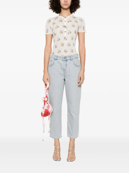 Floral-Print T-Shirt