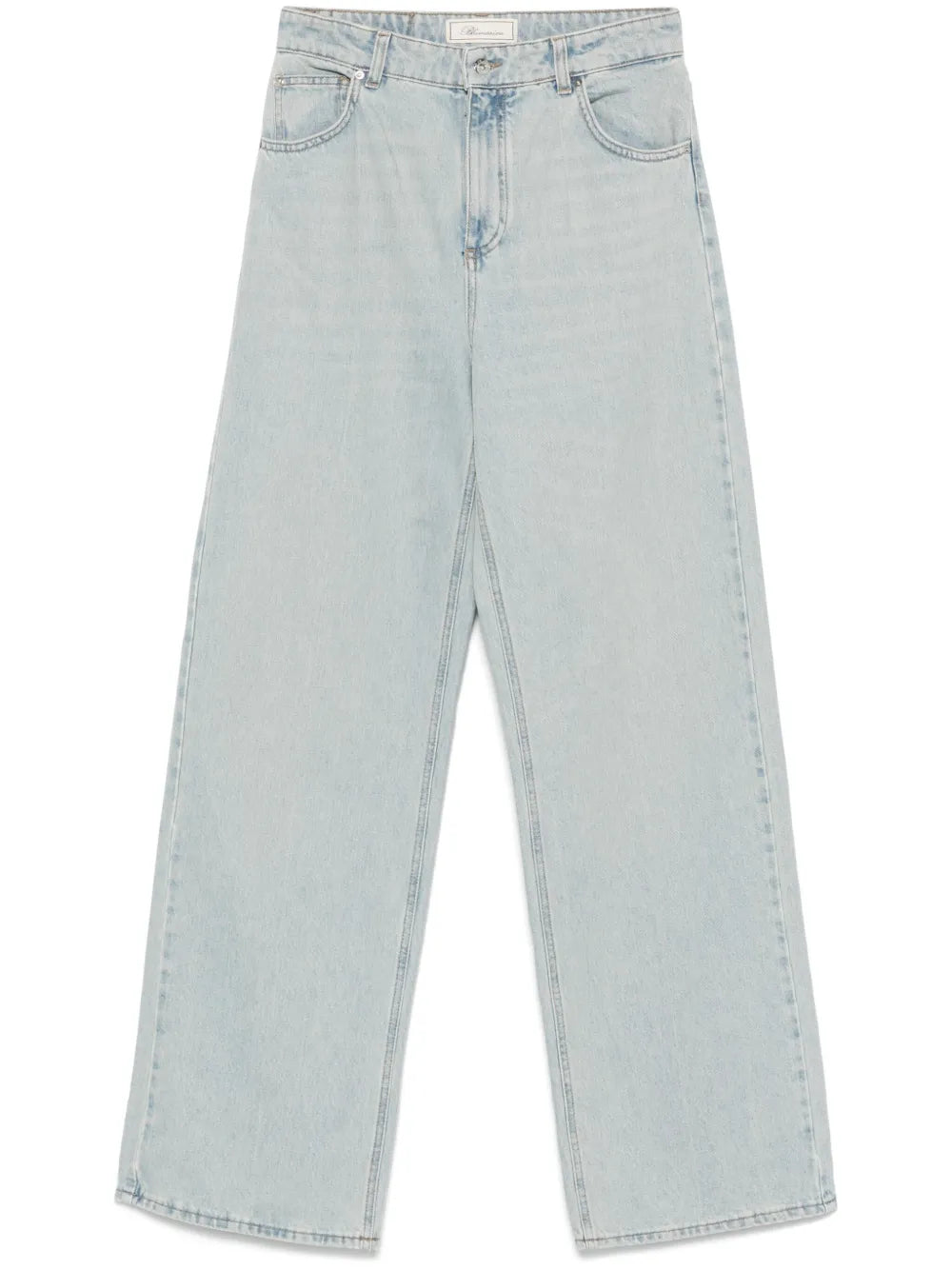 Logo-Embroidered Jeans