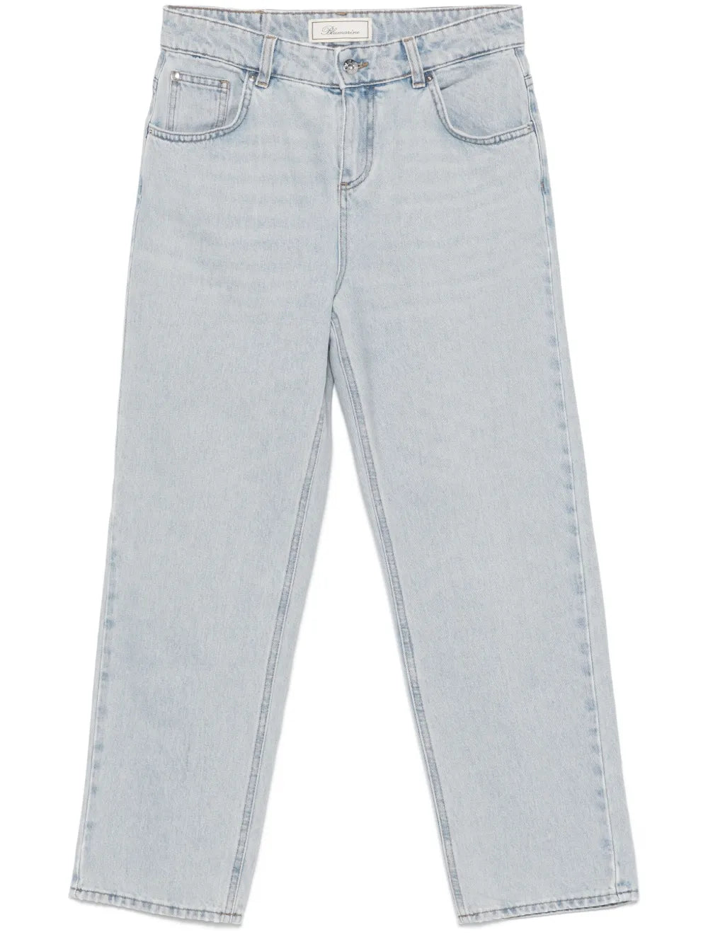 Logo-Embroidered Jeans