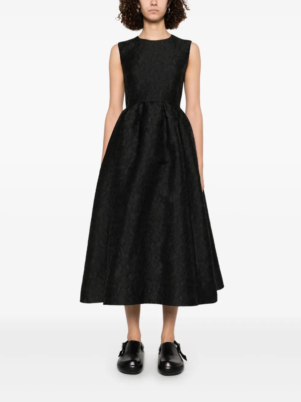 Brocade Midi Dress
