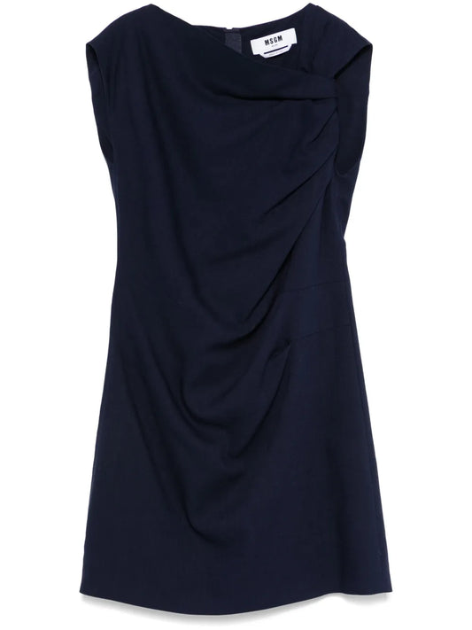 Twist-Detail Mini Dress