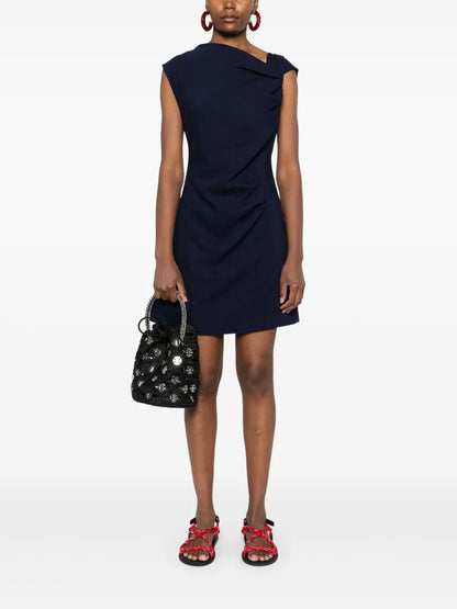 Twist-Detail Mini Dress