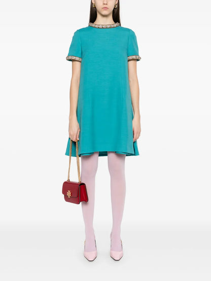 Crystal-Embellished Dress