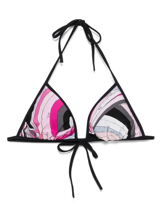 Iride-Print Bikini Top