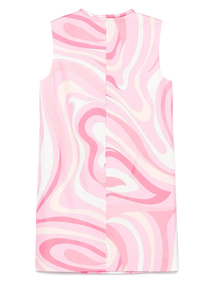 Marmo-Print Dress