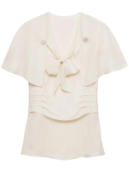 Marocain Blouse