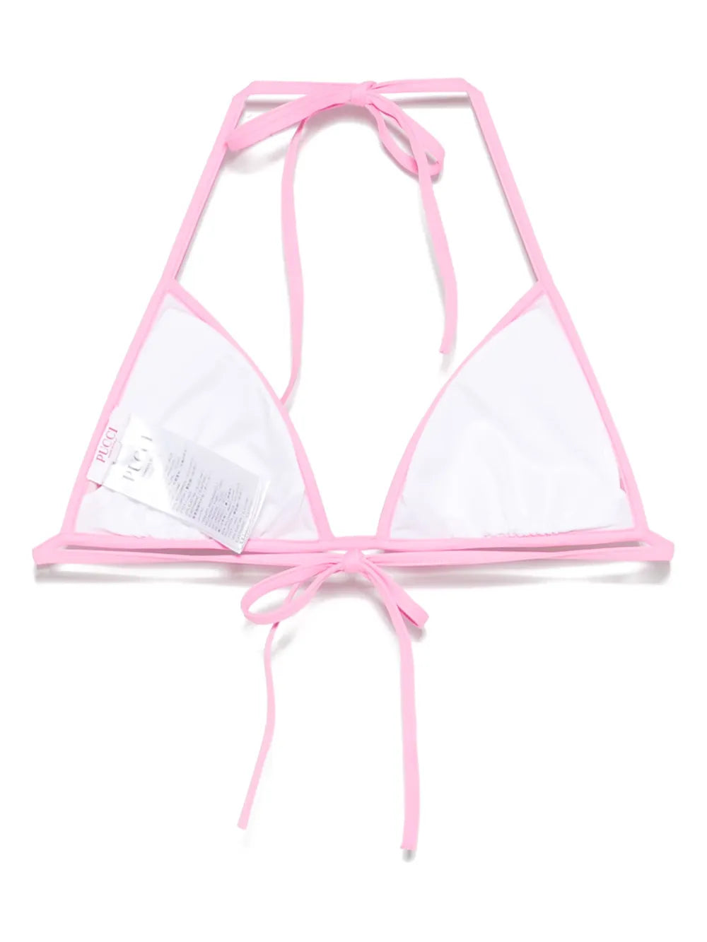 Marmo-Print Bikini Top