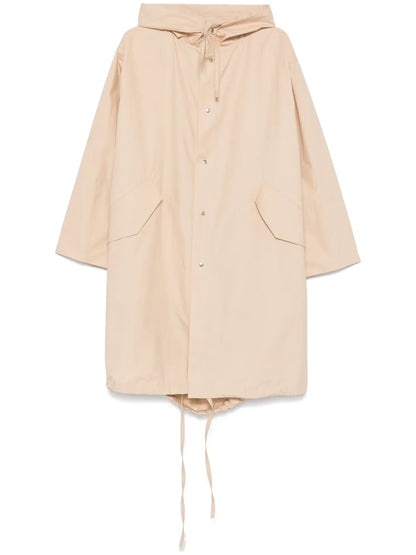 Logo-Print Coat