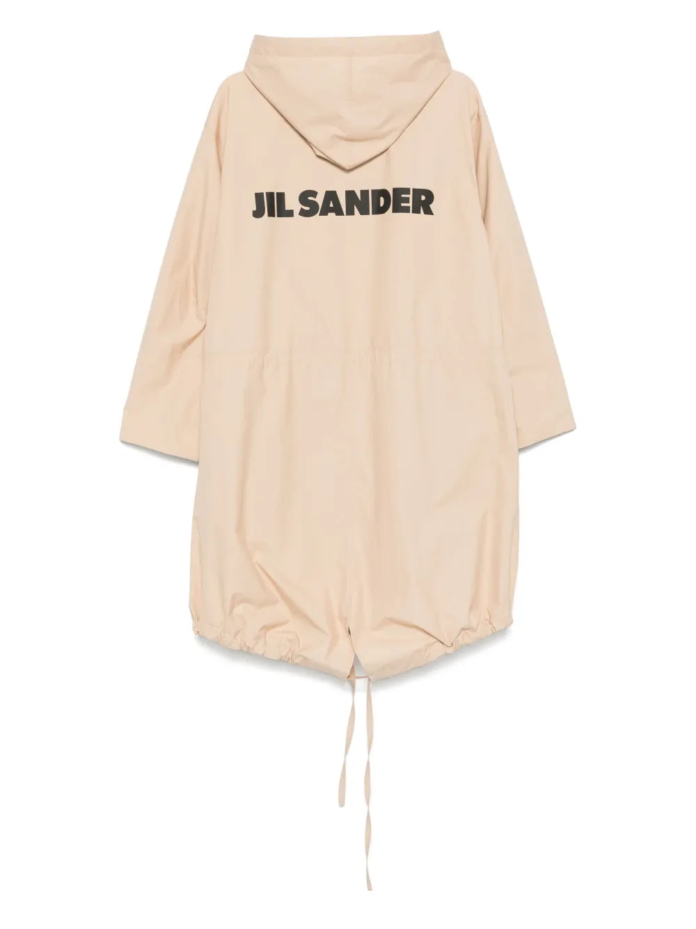 Logo-Print Coat