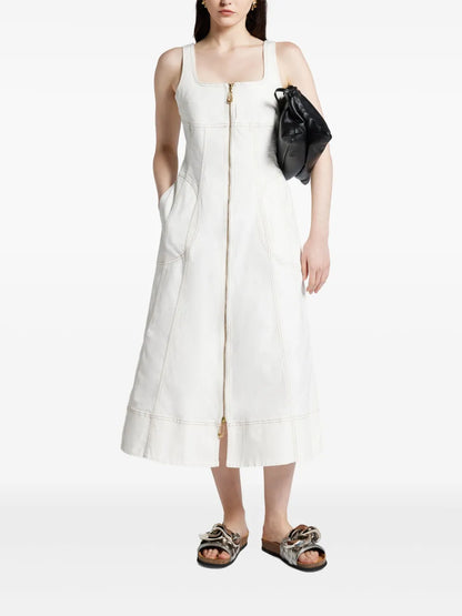 Cotton Midi Dress