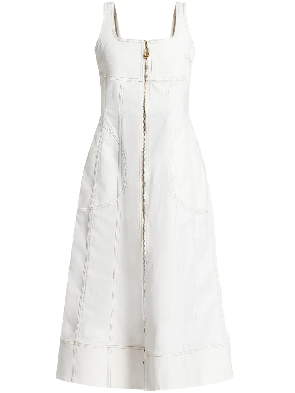 Cotton Midi Dress