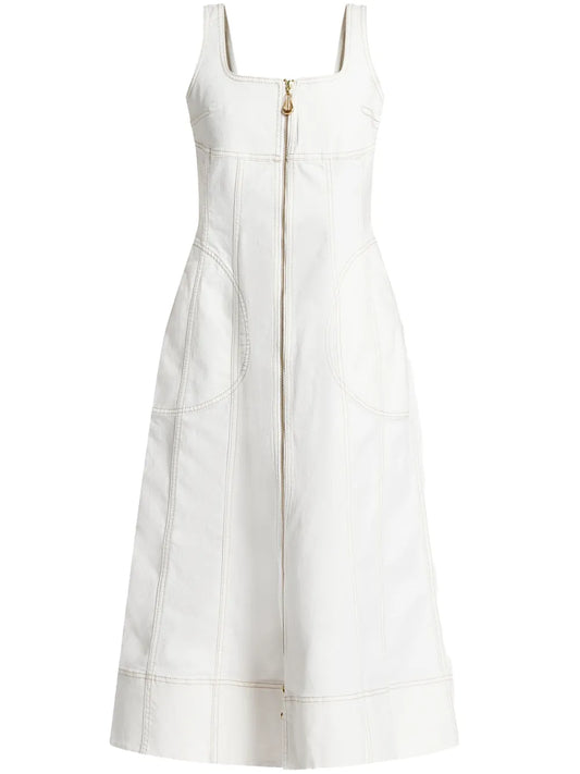Cotton Midi Dress